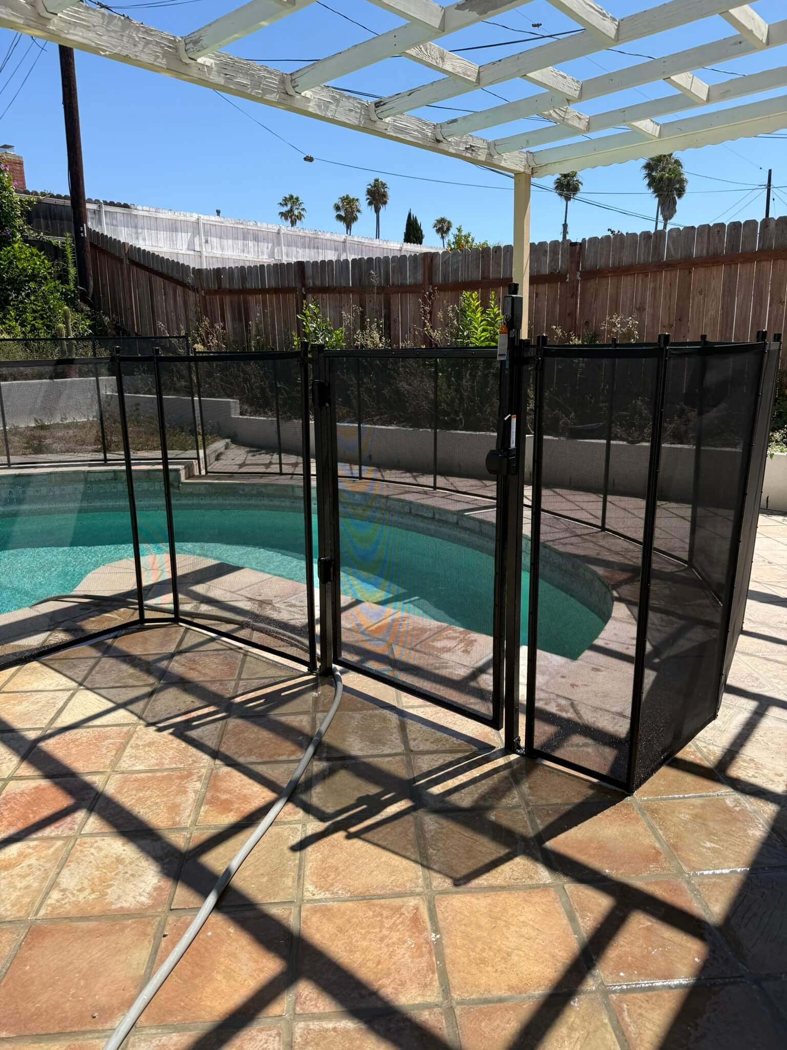 Steel Gate Installation